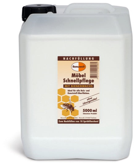 Möbel-Schnellpflege 5 Liter