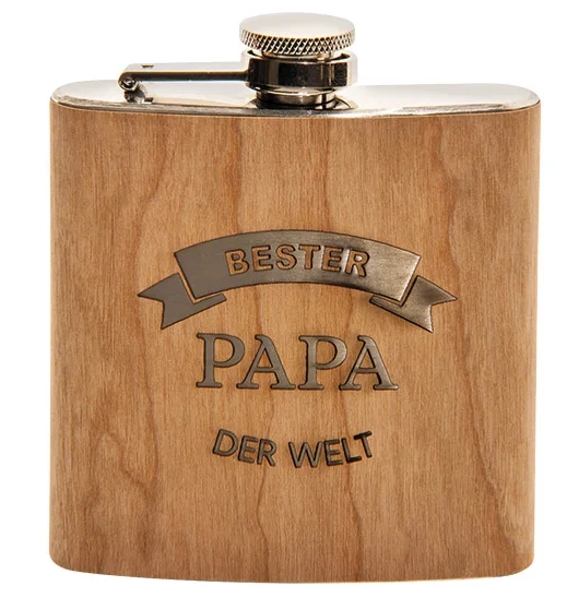 Flachmann Bester Papa der Welt